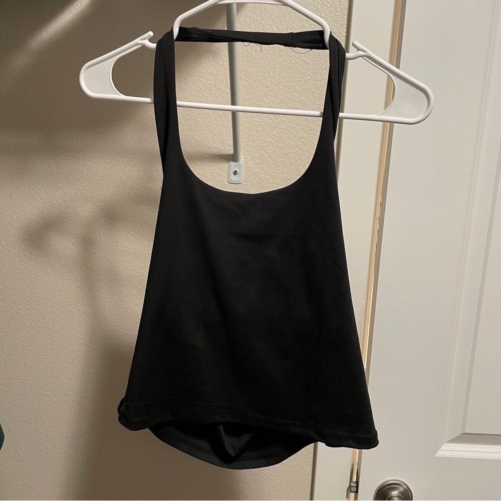 Black Halter Tank
